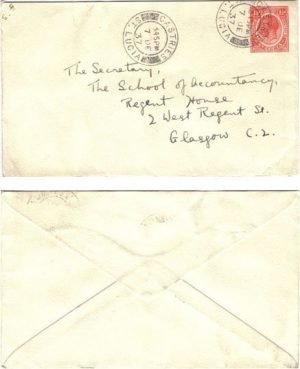 St Lucia 1938 Castries PSE H&G B3 >  Scotland