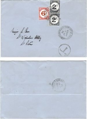 Barbados 1971 Christ Church Unpaid > St Peter w/ 10