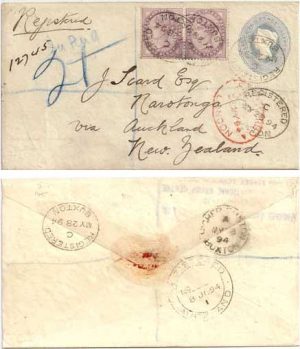 Great Britain 1894 Buxton REG 2