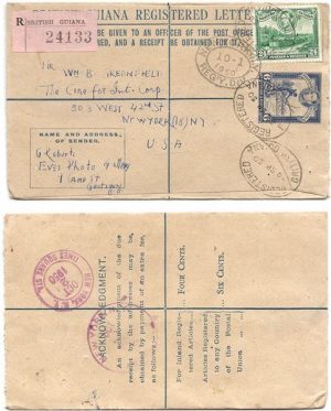 British Guiana 1950 Georgetown 6
