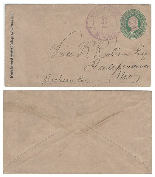 United States 1880 Watrous New Mexico (Mora County) 3