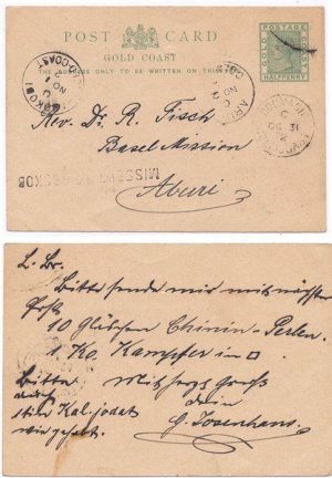 Gold Coast 1892 Odumasie