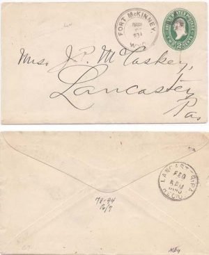 United States 1890 Fort McKinney Wyoming [Territory] 2